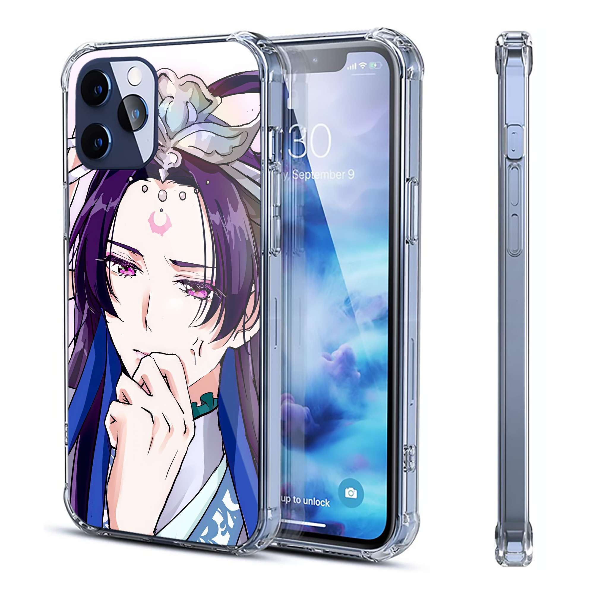 （画像用） 薬屋のひとりごと The Apothecary Diaries 【iPhone 12シリーズ対応】透明スマホケース（クリアソフトケース）